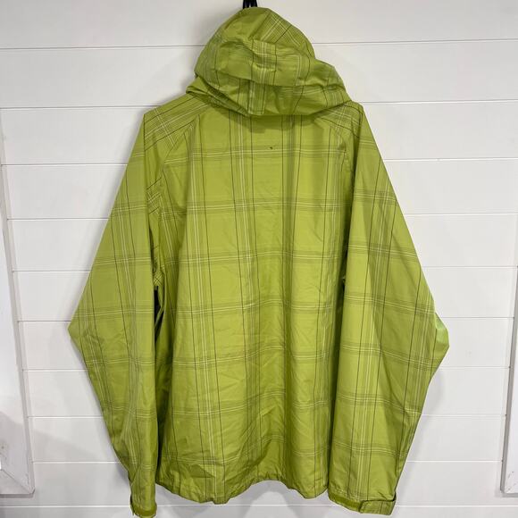 Merrell opti-shell Rain Jacket Windbreaker Lime Green men’s size XXL - Picture 3 of 10
